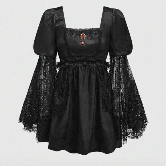 ROMWE Dresses & Skirts - Romwe gothic lace dress